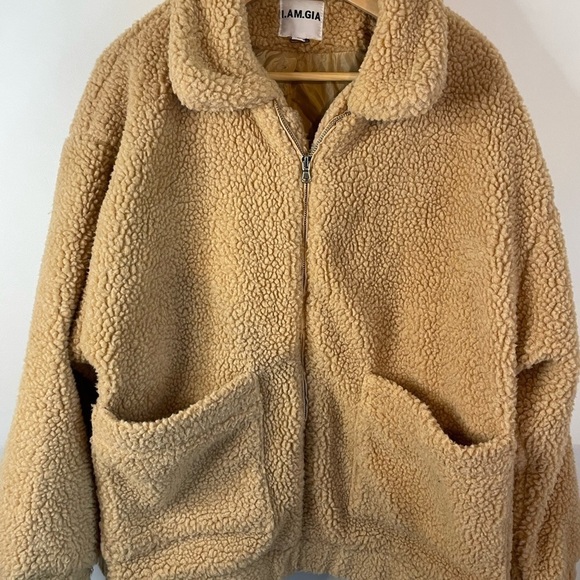 I AM GIA Pixie Teddy Coat Large - Picture 8 of 9